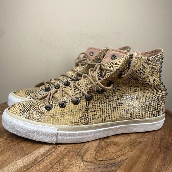Converse Chuck Taylor All Star High Year of the Snake Mens Size 11 Leather Shoes - Picture 6 of 10